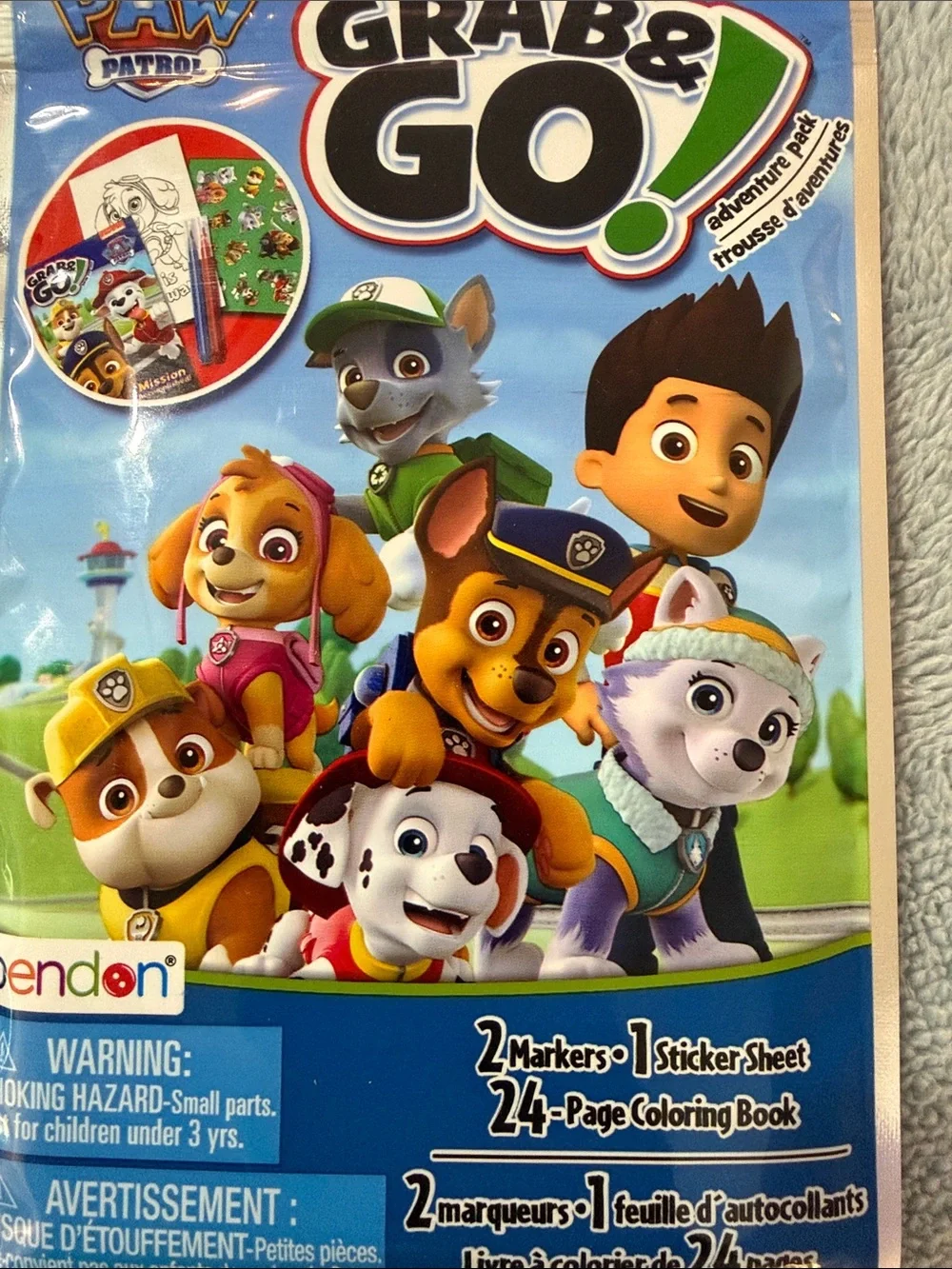 Melissa & Doug Paw Patrol Scratch Art Activity Book And Grab & Go Pack-New